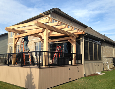 wood in the landscape by terrascape landscape construction